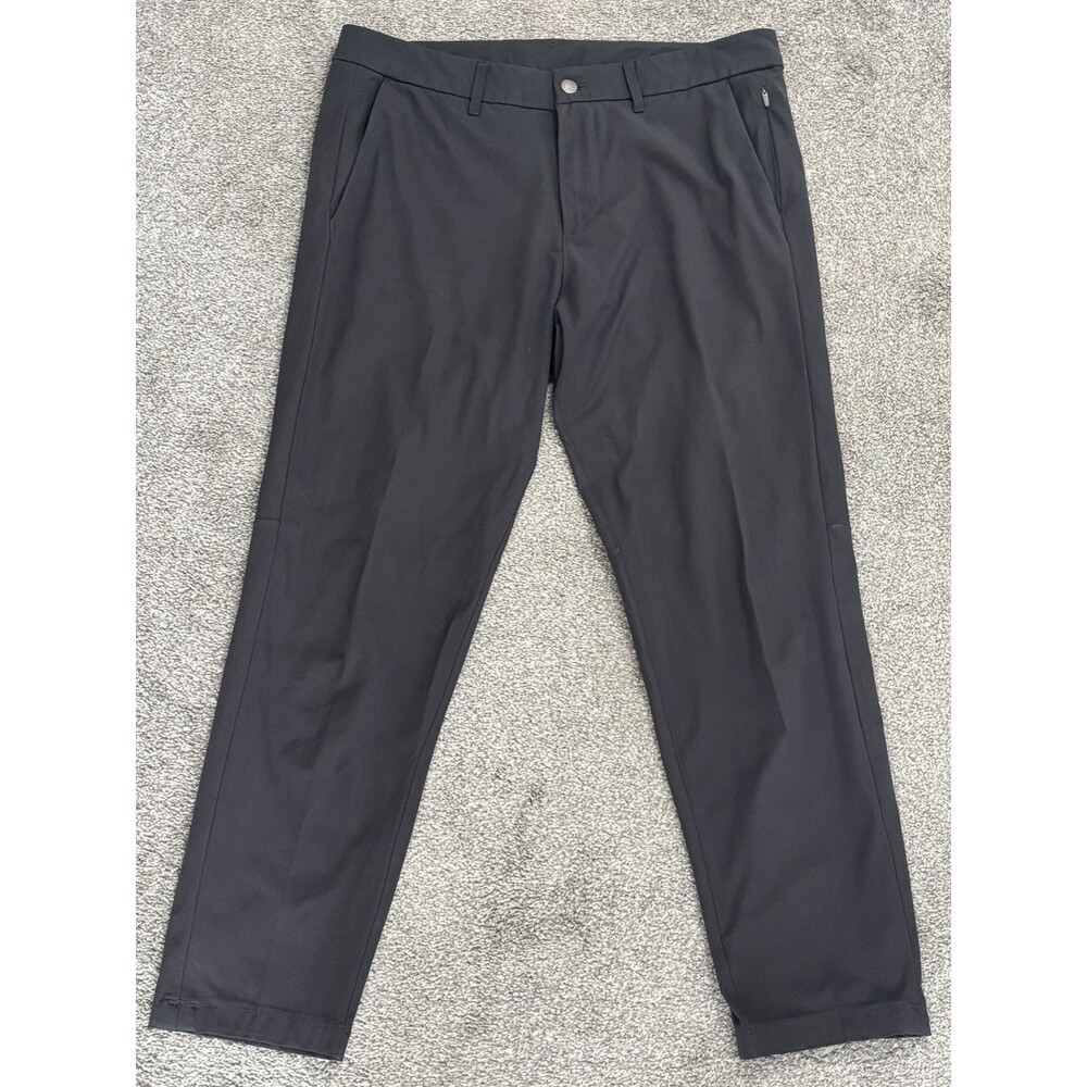 Lululemon Pants Men 34 Gray Commission Warpstreme Slim Fit Office 34x28